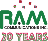 RAM Communications logo